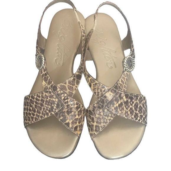Brighton Coast Slingback Flat
Sandals Multicolor Snake Print Slip Ons 7.5M - Picture 4 of 16